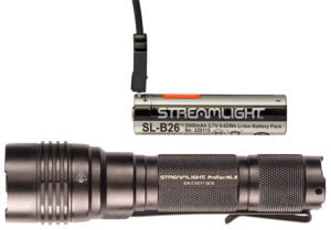 Streamlight 88084 ProTac HL-X USB Flashlight Black Anodized 65/400/1000 Lumens White LED
