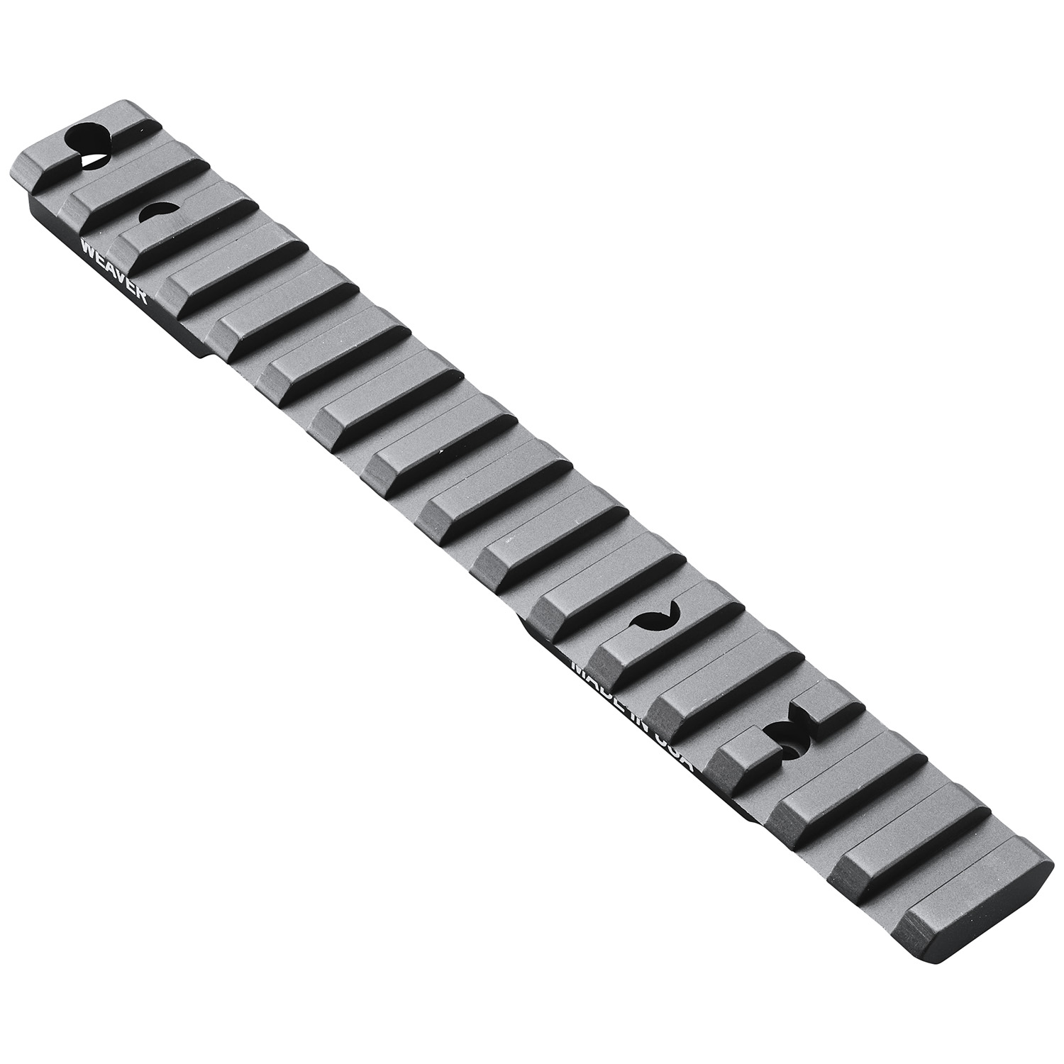 Weaver Mounts 99504 Multi-Slot Base Extended Black Anodized Aluminum Fits Remington 700 Short Action 20 MOA