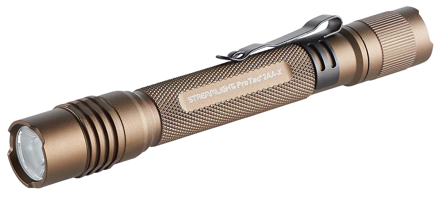Streamlight 88072 ProTac 2AA Flashlight Coyote 18/250 Lumens White C4 LED