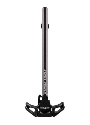Patriot Ordnance Factory 01543 Strike Eagle Charging Handle AR-10 Black Anodized Aluminum, Ambidextrous