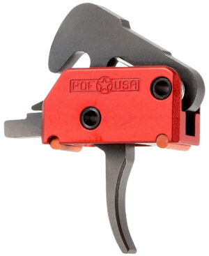 Patriot Ordnance Factory 01509 Drop-In  Black/Red Curved Trigger Two-Stage