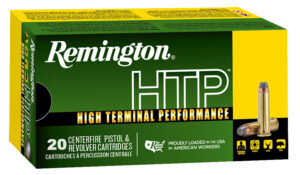 Remington Ammunition 22295 HTP  38Special+P 110gr Semi Jacketed Hollow Point 20 Per Box/25 Case