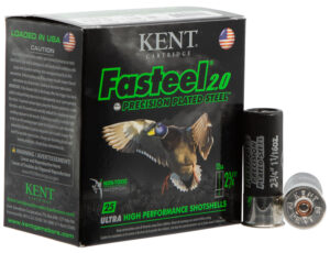 Kent Cartridge K122FS30BB Fasteel 2.0 12 Gauge 2.75" 1 1/16 oz BB Shot 25 Per Box/ 10 Case