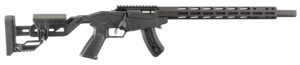Ruger 8404 Precision Rimfire 22 WMR 15+1 18" Threaded 1137 Alloy Steel Barrel, Hard Coat Anodized Finish, Adjustable Quick-Fit Precision Stock, 0 MOA Picatinny Rail, Optics Ready