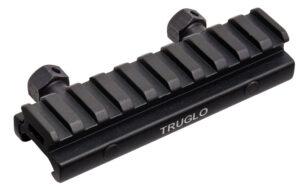 TruGlo TG8970B Picatinny Riser Mount Matte Black Anodized