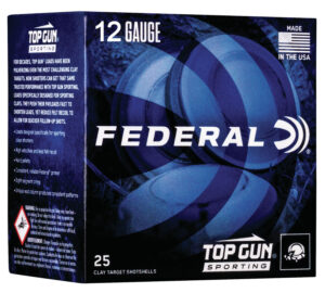 Federal TGS1288 Top Gun 12Gauge 2.75" 1oz 8Shot 25 Per Box/10 Case