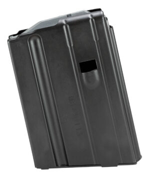 DuraMag 1068041177CPD SS 10rd 22 Nosler/6.8 SPC for AR-15 Black w/ Gray Follower Detachable