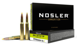 Nosler 40062 Ballistic Tip 270Win 130gr Spitzer Ballistic Tip 20 Per Box/10 Case
