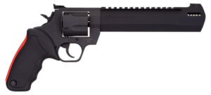 Taurus 2454081RH Raging Hunter  454 Casull 5rd 8.37" Matte Black Oxide Steel Black Rubber with Integrated Red Cushion Insert Grip