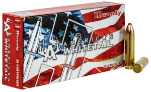 Hornady 82242 American Whitetail 450Bushmaster 245gr InterLock 20 Per Box/10 Case