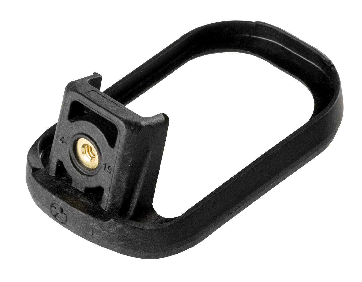 Magpul MAG950-BLK GL Enhanced Mag Well Compatible w/Gen4 Glock 19/23/32/38 Black Polymer