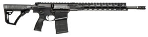 Daniel Defense 0215813210047 DD5 V4 7.62x51mm NATO 18" 20+1 Black Hard Coat Anodized Black Phosphate 6 Position w/SoftTouch Overmolding Stock Black Polymer Grip