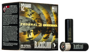 Federal PWBX1342 Black Cloud FS 12Gauge 3.50" 1 1/2oz 2Shot 25 Per Box/10 Case