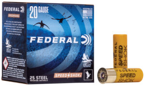 Federal WF2086 Speed-Shok 20Gauge 2.75" 3/4oz 6Shot 25 Per Box/10 Case