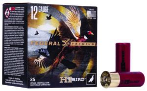 Federal HVF12H75 Premium Hi-Bird 12Gauge 2.75" 1 1/4oz 7.5Shot 25 Per Box/10 Case