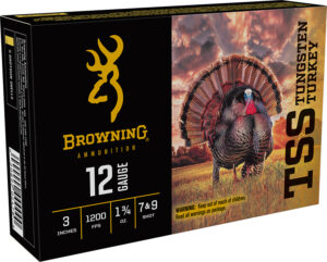 Browning Ammo B193921230 TSS Tungsten Turkey 12Gauge 3" 1 3/4oz Tungsten 7/9Shot 5 Per Box/10 Case