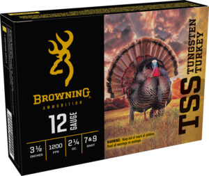 Browning Ammo B193921240 TSS Tungsten Turkey 12Gauge 3.50" 2 1/4oz Tungsten 7/9Shot 5 Per Box/10 Case