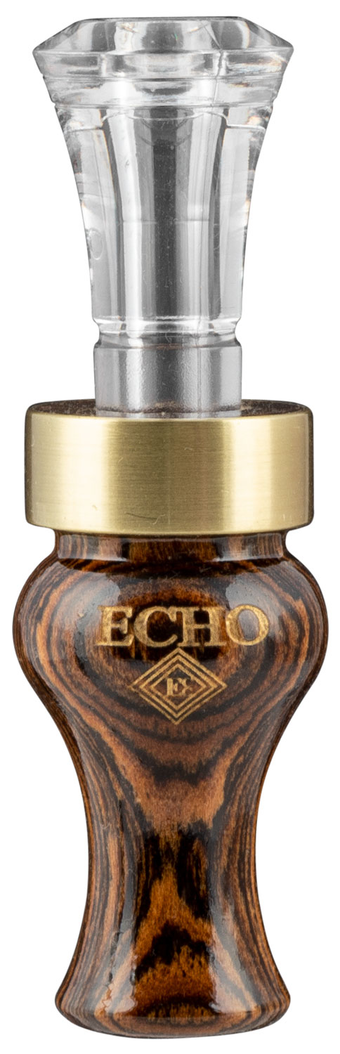 Echo Calls 90016 Timber Double Reed Mallard Sounds Attracts Ducks Brown Bocote Timber