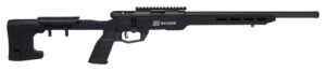 Savage Arms 70248 B22 Precision Full Size Bolt Action 22 LR 10+1 18" Barrel, Matte Black Metal Finish & Adjustable MDT ACC Aluminum Chassis Matte Black Stock