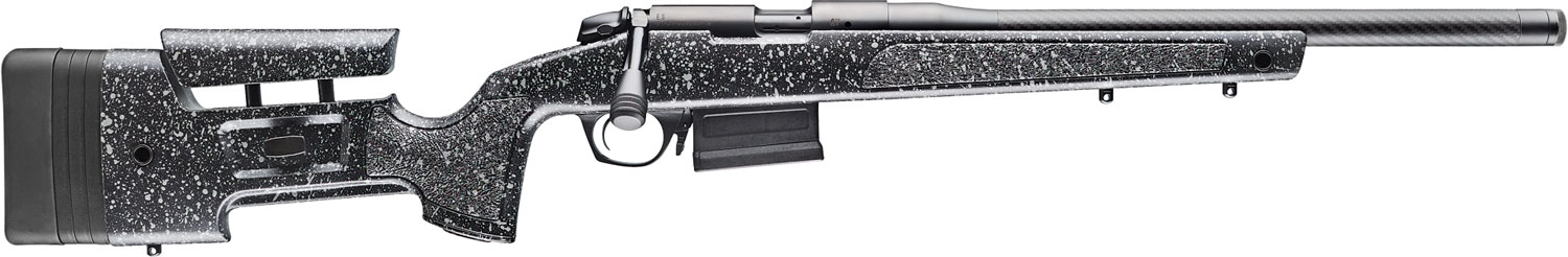 Bergara Rifles B14R002 B-14 Trainer 22 LR 10+1 18" Carbon Fiber Threaded Barrel, Matte Blued, Gray Speckled Black Stock