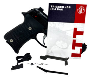 Langdon Tactical Tech LTTTJIBOP13 Trigger Job In A Bag Black Curved Fits Beretta 92/96/M9 not A1 Right Hand