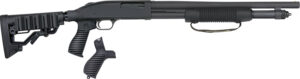 Mossberg 50691 590 Tactical 12 Gauge 6+1 3" 18.50" Cylinder Bore Barrel, Matte Blued Metal Finish, Dual Extractors, FLEX Component 6 Position Stock w/FLEX Pistol Grip & Recoil Pad