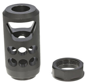Ruger 90641 American Ranch Muzzle Brake fits American Ranch .450 Bushmaster/ Marlin Lever-Action .45-70 Govt, Alloy Steel w/Matte Black Finish, 11/16"x24 Threads, 2.20" OAL x 1" Diameter