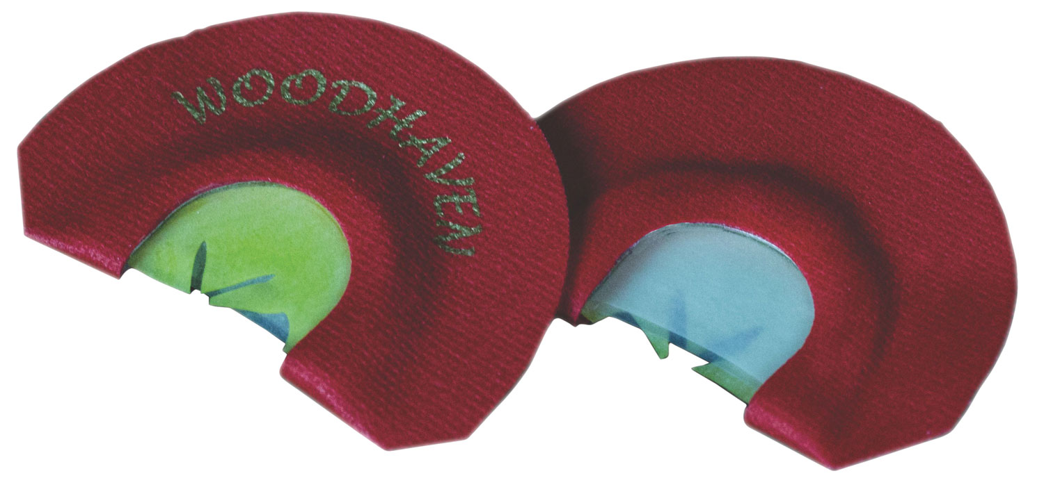 Woodhaven WH198 Raspy Red Reactor Diaphragm Call Triple Reed Attracts Turkeys Red