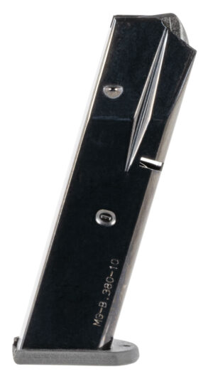 Mec-Gar MGBRBDA10B Browning 10rd 380 ACP, Fits Browning BDA Blued Carbon Steel