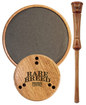 Primos PS2904 Rare Breed  Friction Call Attracts Turkeys Natural Wood/Slate