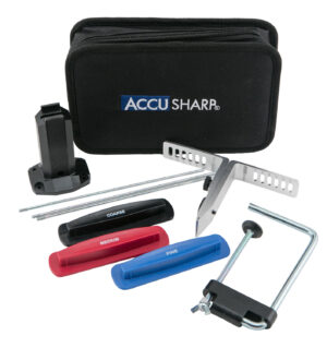 AccuSharp 060C 3-Stone Precision Set Coarse/Medium/Fine Diamond, Alumina, Ceramic Sharpener Multi Color