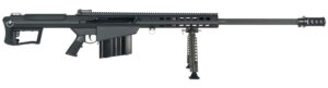 Barrett 18059 M107A1 50 BMG 29" 10+1 Black Cerakote Black Fixed w/Sorbothane Recoil Pad Stock Black Polymer Grip