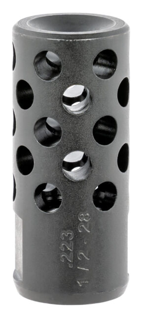 Ruger 90486 Radial Ported Muzzle Brake AR-15 5.56 45mm NATO Black Oxide Steel with 1/2"-28 tpi Threads, 1.75" OAL & .75" Diameter