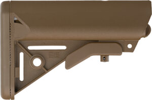 B5 Systems SOP1076 Enhanced SOPMOD Coyote Brown Synthetic for AR-Platform with Mil-Spec Receiver Extension (Tube Not Included)
