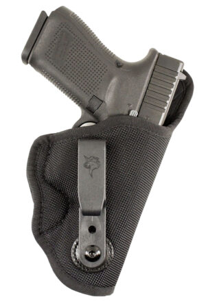 DeSantis Gunhide M93BA8JZ0 Variable 87 IWB Nylon Belt Clip Fits Sig P365/P365 w/Manual Safety/P365 SAS Right Hand