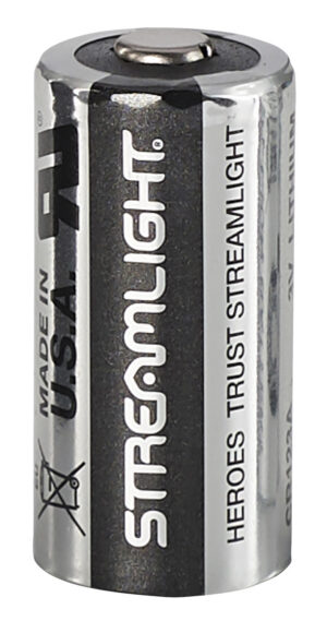 Streamlight 85180 CR123A Lithium Batteries Silver/Black 3 Volts (6) Single Pack