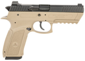 IWI US J941PL9FD-II Jericho 941 Enhanced 9mm Luger Caliber with 4.40" Barrel, 17+1 Capacity, Flat Dark Earth Finish Picatinny Rail Frame, Serrated Black Steel Slide & Polymer Grip