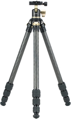 Leupold 180380 Alpine Tripod Kit 5-58" High Black Carbon Fiber