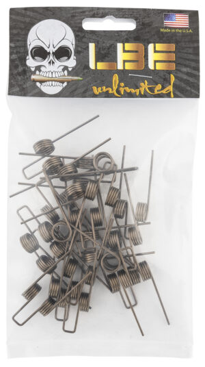 LBE Unlimited ARHS20PK AR Parts Hammer Spring 20 Pack AR-15 Silver Stainless Steel
