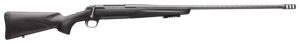 Browning 035542299 X-Bolt Pro 6.8 Western 3+1 24" Carbon Gray Elite Cerakote/ 4.49" Fluted Barrel, Carbon Gray Elite Cerakote Steel Receiver, Black/ Carbon Fiber Stock, Right Hand