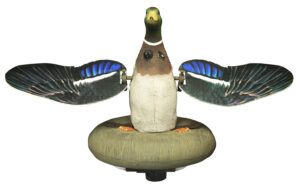 Higdon Outdoors 53077 XS Splashing Flasher  Mallard Drake Species Multi Color Features Built-In Timer