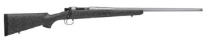 Nosler 40121 M21 6.5 Creedmoor 4+1 22" Barrel, Stainless Steel Nitride Metal Finish, Gray Speckled Black All-Weather Epoxy Stock
