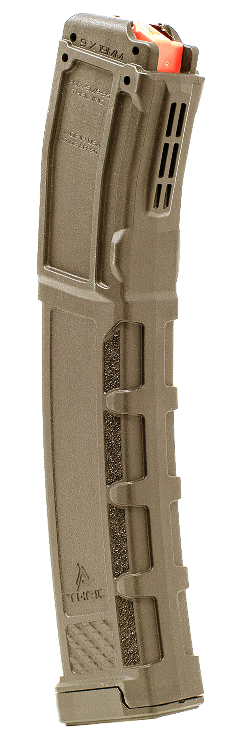 Thril PMXSM935FDE PMX SM9 35rd 9mm Luger Fits Sig MPX Gen II Flat Dark Earth Polymer