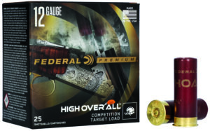 Federal HOA12H8 Premium High Over All 12Gauge 2.75" 1 1/8oz 8Shot 25 Per Box/10 Case