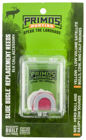 Primos PS932MC Slide Bugle Replacement Diaphragm Red/Yellow 2 Per Pkg