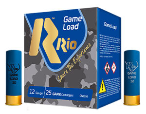 Rio Ammunition TG368 Game Load 12Gauge 2.75" 1 1/4oz 8Shot 25 Per Box/10 Case