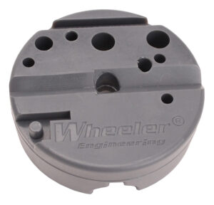 Wheeler 672215 Universal Bench Block Black Urethane Handgun 1 Pieces