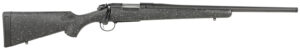 Bergara Rifles B14S502C B-14 Ridge 6.5 Creedmoor 4+1 22" Graphite Black Cerakote Barrel, Graphite Black Cerakote Steel Receiver, Gray Speckled Black Fixed American Style Stock, Right Hand