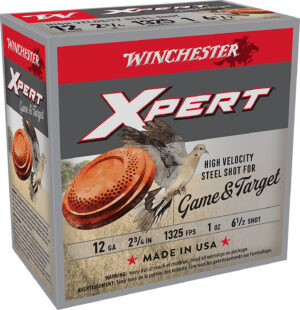 Winchester Ammo WE12GT65 Super X Xpert High Velocity 12Gauge 2.75" 1oz 6.5Shot 25 Per Box/10 Case