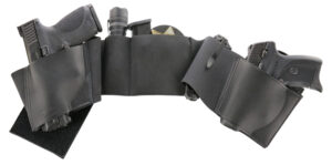 Galco UWBKXL2 UnderWraps 2.0 Black XL Leather/Nylon Handgun